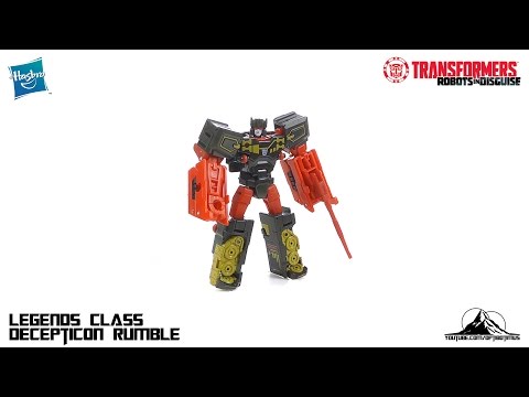 Transformers Titans Return Legends Class DECEPTICON RUMBLE Video Review
