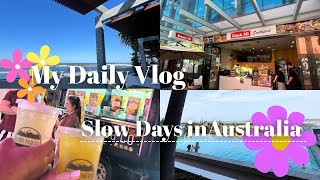 Vlog Australia | Slow Days on the Gold Coast🌴ゴールドコーストでののんびりライフ🌼 海沿い散歩、バルコニー、ナイトマーケット🌙