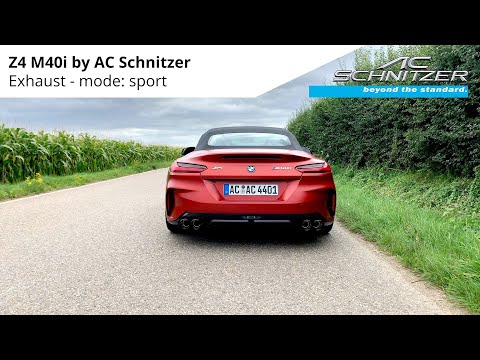 Z4 M 40i by AC Schnitzer - sport mode homologiert