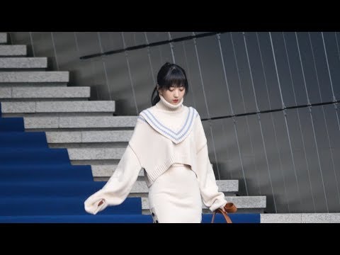 181020 2019 S/S 헤라서울패션위크 UL:KIN 블루카펫 유니티 윤조 4K 직캠 by ace