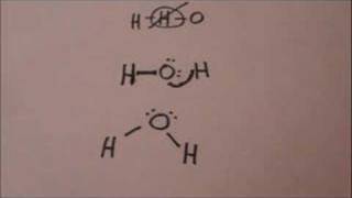 Lewis Structures (2): Water and Ammonia