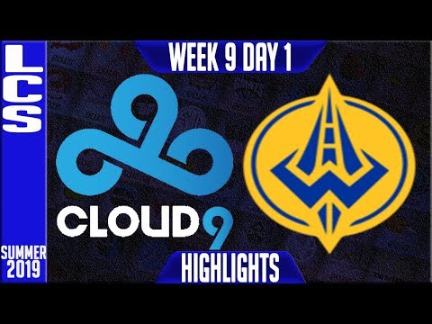 C9 vs GGS Highlights | LCS Summer 2019 Week 9 Day 1 | Cloud9 vs Golden Guardians