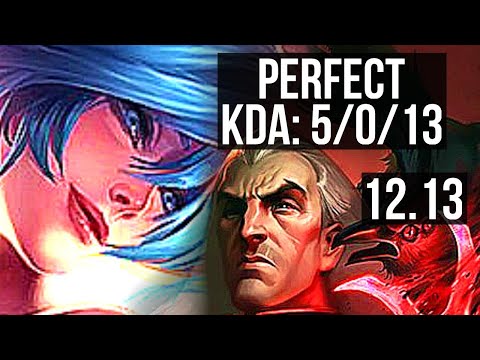SONA & Vayne vs SWAIN & Jhin (SUP) | 5/0/13, 1300+ games, 1.5M mastery | EUW Grandmaster | 12.13