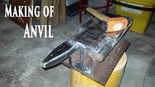 Making an Anvil from a Railroad Track