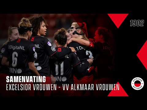 🎥 𝗦𝗔𝗠𝗘𝗡𝗩𝗔𝗧𝗧𝗜𝗡𝗚 | Excelsior Vrouwen boekt BELANGRIJKE overwinning op VV Alkmaar Vrouwen