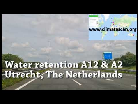 Water retention A12 & A2 Utrecht, The Netherlands