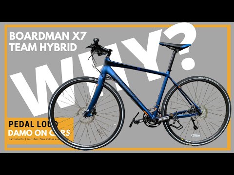 WHY WOULD YOU BUY A 2017 BOARDMAN (HALFORDS) HYBRID TEAM BIKE? REVIEW | X7