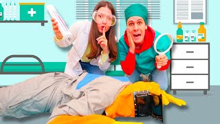 CI FINGIAMO DOTTORI PER RIPARARE L&#39;AIUTANTE DEL SIGNOR S!!