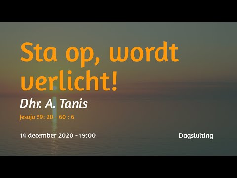 Dagsluiting Jesaja 59 - Dhr. A. Tanis