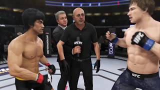 Bruce Lee vs. Cliff Booth (EA Sports UFC 3) - Crazy UFC 👊🤪
