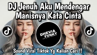 Download lagu DJ BINTANG KEHIDUPAN - JENUH AKU MENDENGAR MANISKNYA KATA CINTA - NIKE ARDILA VIRAL TIKTOK TERBARU mp3