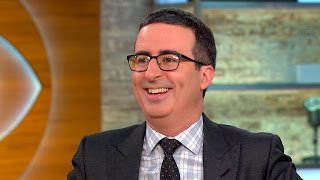 John Oliver on Emmy win, "gift" of politics and satire