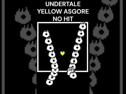 I No Hit Asgore In Undertale Yellow