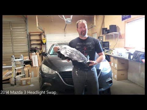 2014 Mazda 3 Headlight Swap