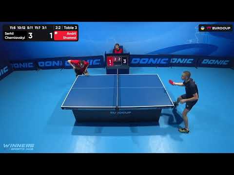 09:30 Serhii Cherniavskyi - Andrii Shamrai 07.08.2023 TT Euro.Cup Ukraine Star. TABLE 3