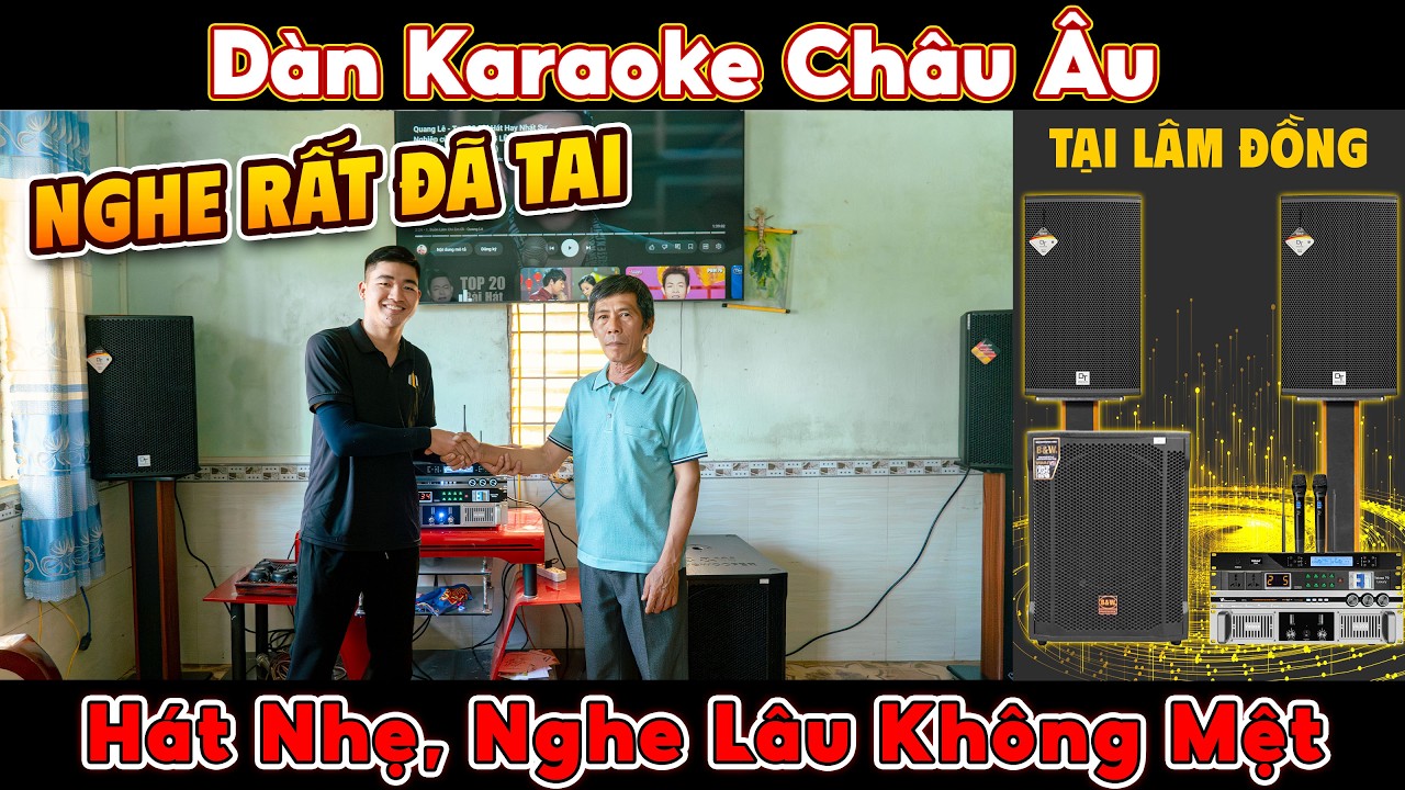 Video sản phẩm Dàn karaoke DT TT476: (DT Radius-12Pro, Vatasa T500, Vatasa V6 Pro, Vatasa VA-2600, B&W S1500 Max, Vatasa P9 Luxury)