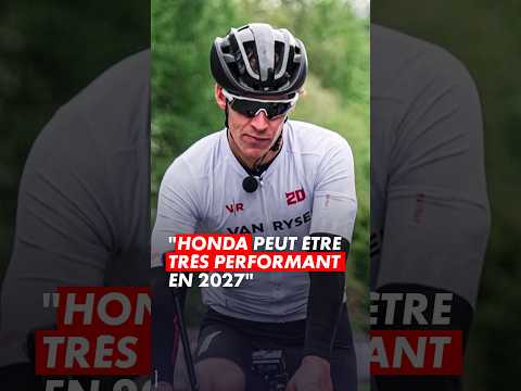 🗣️ "Je ne peux pas tout dire, mais Honda peut être très performant en 2027"
