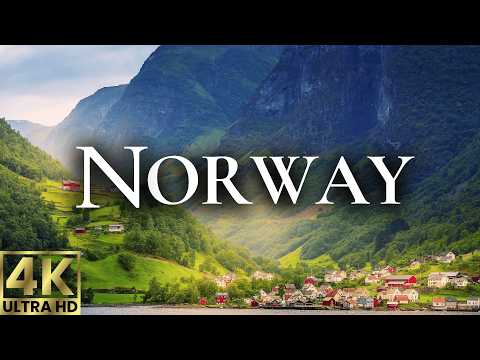 Norway 4K - Stunning Scenic Relaxation Film with Calming Music | Ultra HD Nature Video