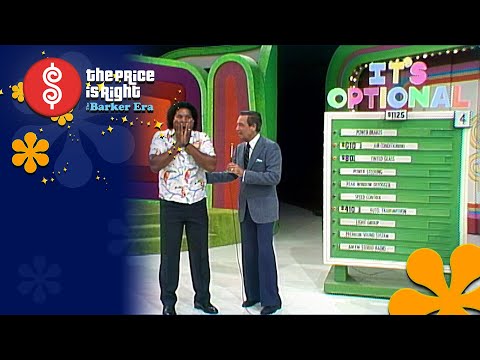 Tall Contestant BEATS Now-Retired Game IT'S OPTIONAL for TWO NEW CARS - The Price Is Right 1982
