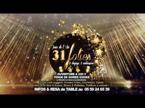 ★ Réveillon 31 Décembre 2016 / New Year Eve ★ Duplex Club Biarritz