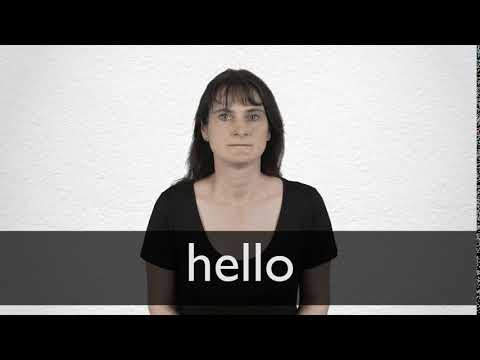How to pronounce HELLO in British English