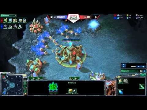 MC (P) vs Bomber (T) G2 Red Bull Battlegrounds Austin Group C - Day 1