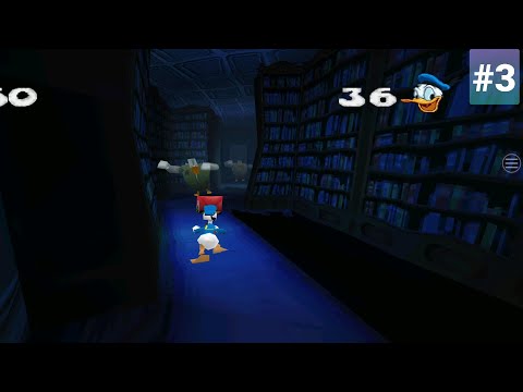 Donald Duck Goin Quackers PS1 All Magicas Manor Normal, Boss, Chase Level FPSE Android