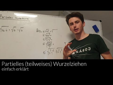 Partielles (teilweises) Wurzelziehen einfach erklärt | Mathe mit Lukas
