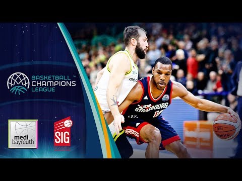 medi Bayreuth v SIG Strasbourg - Full Game - Basketball Champions League 2018-19