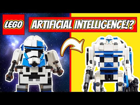 What LEGO Did Artificial Intelligence Build?! #moc