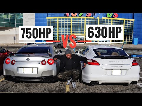 Took a Knife to a Gun Fight Against GTR & V12 Ferrari