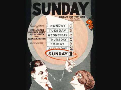 Jean Goldkette and His Orchestra - Sunday (1926)