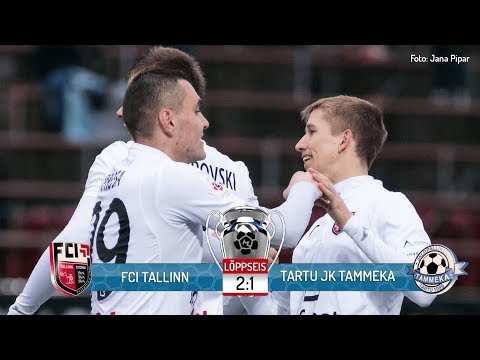 18. voor 2017: FCI Tallinn - Tartu JK Tammeka 2:1 (1:0)