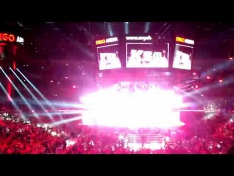 Wyjście Mameda Chalidowa przed walką na gali KSW 23.