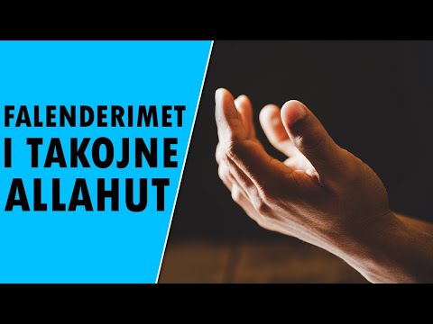 Falenderimet i takojne Allahut