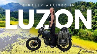 EP 28 - From Sand, Narrow Bridge and Green Lake to Luzon – Philippines Motorcycle Travel 🇵🇭