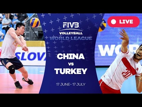 China v Turkey- Group 2: 2016 FIVB Volleyball World League