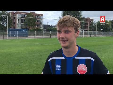 Jelle Hak na SJC - Alphense Boys (4-1)