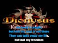 dionysus - Forever more/ lyrics