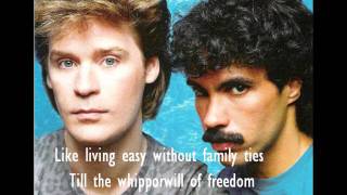 Daryl Hall &amp; John Oates - Philadelphia Freedom lyrics