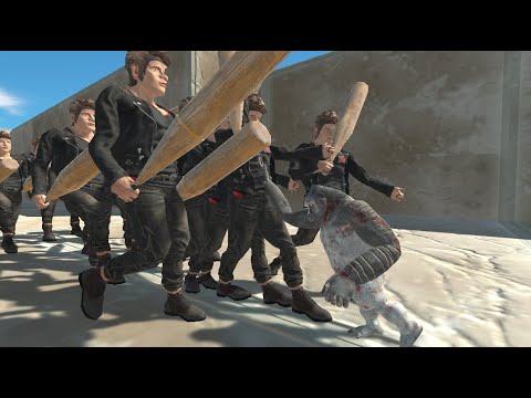 Babies of Strong Unit VS Army of Angry Joe - Animal Revolt Battle Simulator