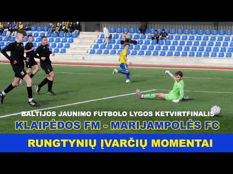 Klaipėdos FM  - Marijampolės FC 6-1 (1-1) [ĮVARČIAI]