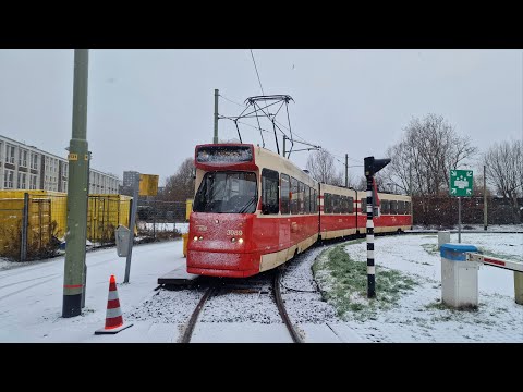Tram 6 | Den Haag Leyenburg - Leidschendam Noord v.v. | wintersweer | HTM 3089 | 2026