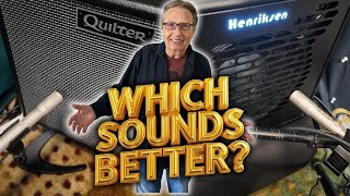 LIVE! Quilter Amp vs Henriksen Amp w/ Shure sm81 Mic