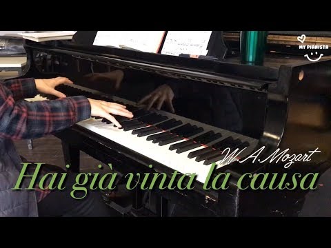 Hai già vinta la causa, Conte, Piano accompaniment, Opera karaoke