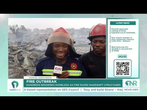 Asawase Pelele Fire Leaves Hundreds Homeless After Blaze Destroys Homes