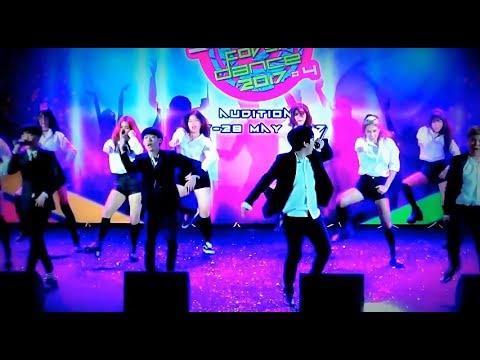 "Error" cover "Intro+REALLY REALLY" (WINNER) @ "SIAM SQUARE1 JK Street Cover Dance 2017"