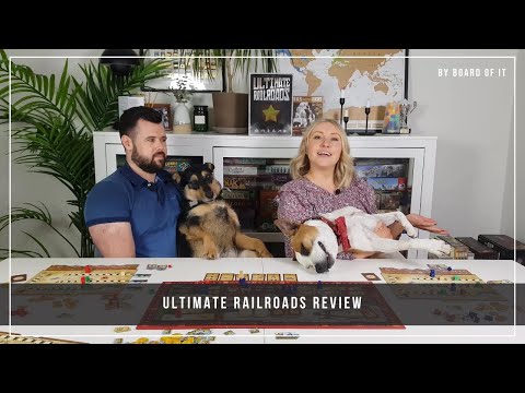 Ultimate Railroads Review: Trains and Worker Placement Spaces Excite Me