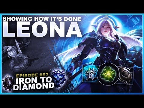 How to Win Lane with LEONA! - Iron to Diamond | League of Legends