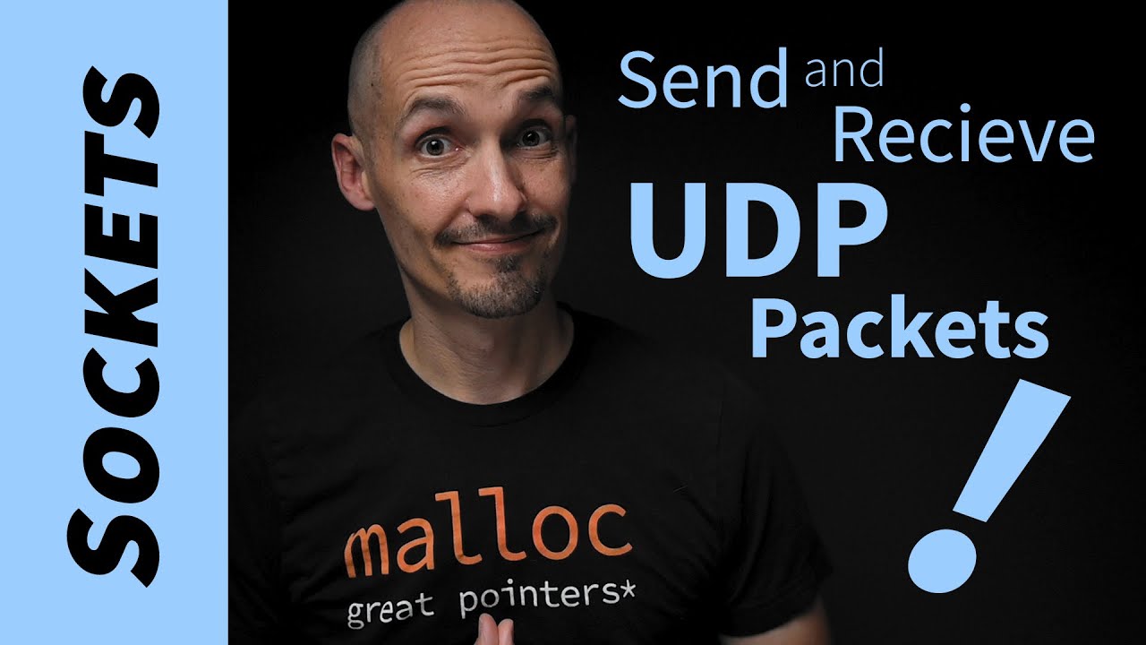 How to Send and Receive UDP packets (in C)